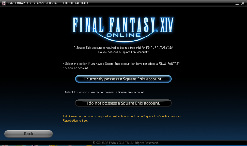 final fantasy xiv online free trial registration code