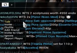 warframe chat commands