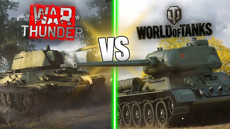 war thunder vs world of tanks 2018